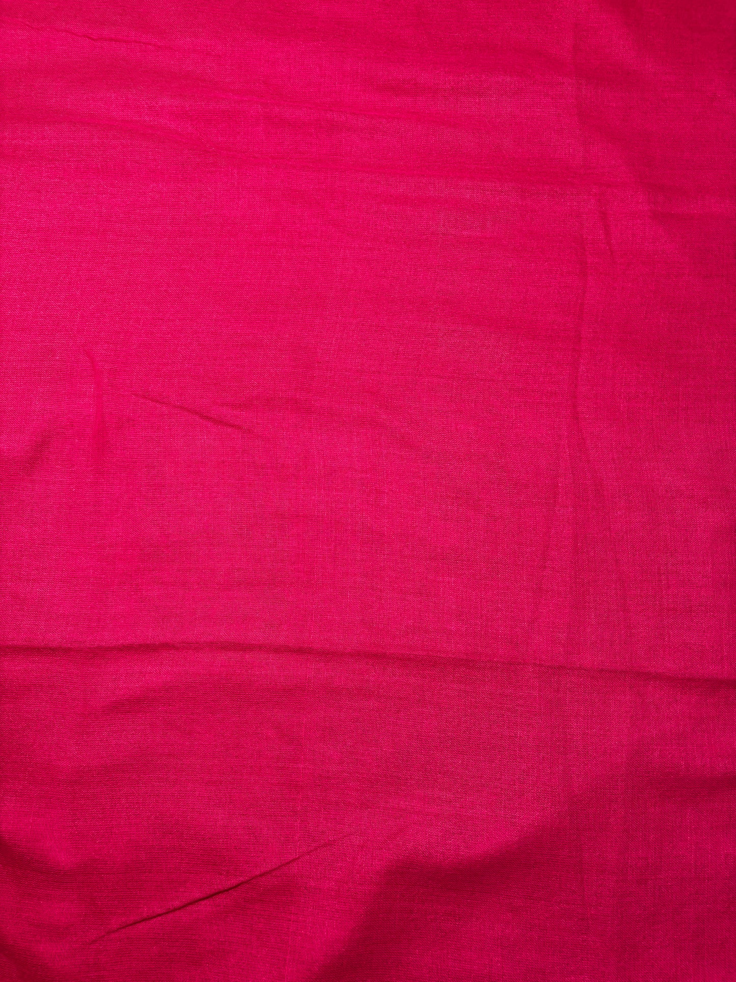 PINK COTTON PRINTED SAREE