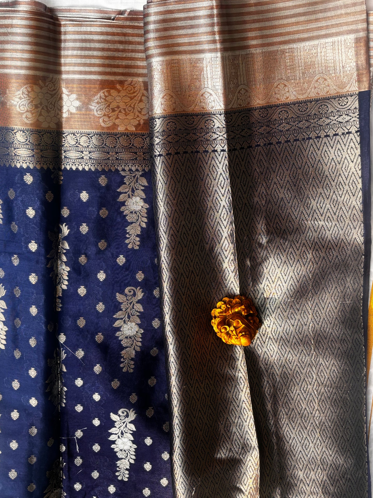 NAVYBLUE WARM SILK SAREE