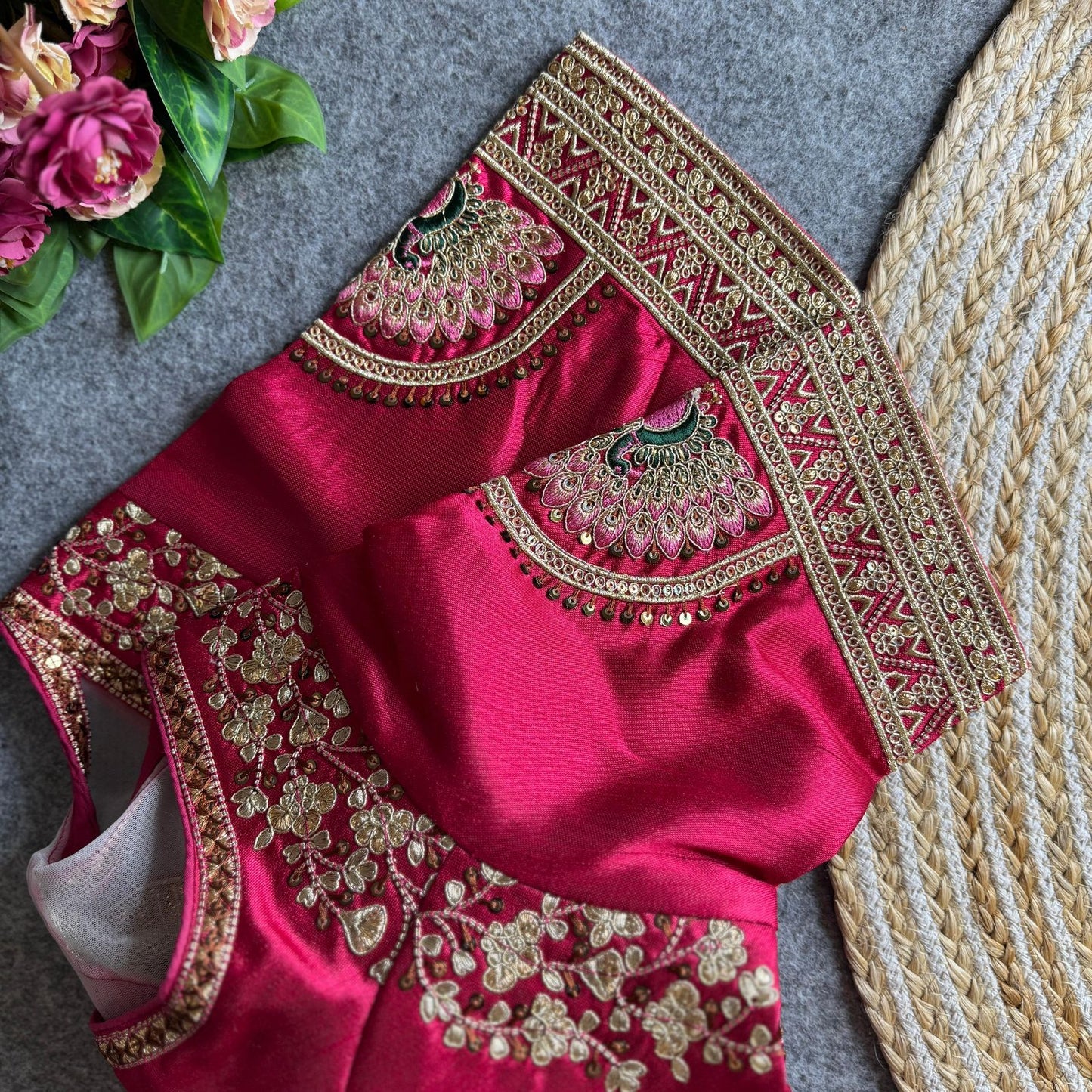 RED BARBIE WEDDING BLOUSE