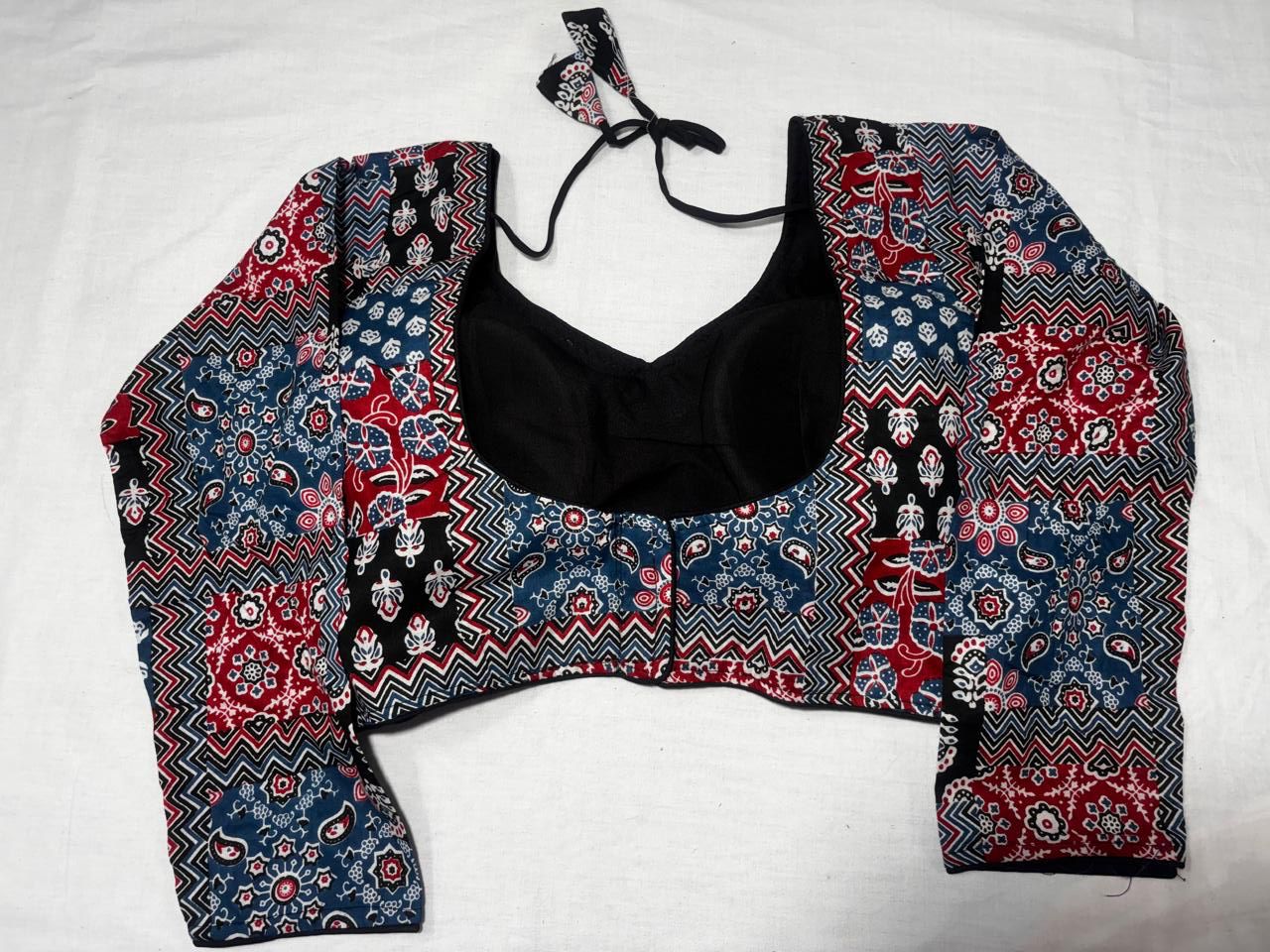 AJRAKH COTTON BLOUSE