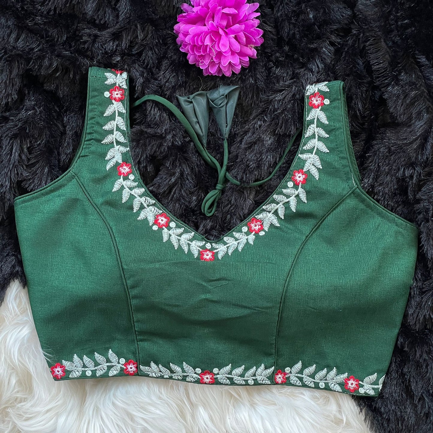 GREEN HEAVY PHANTOM SILK